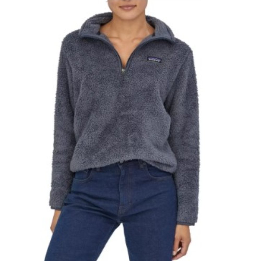 Patagonia  Women's Los Gatos 1/4 Zip Pullover in Smoked Blue